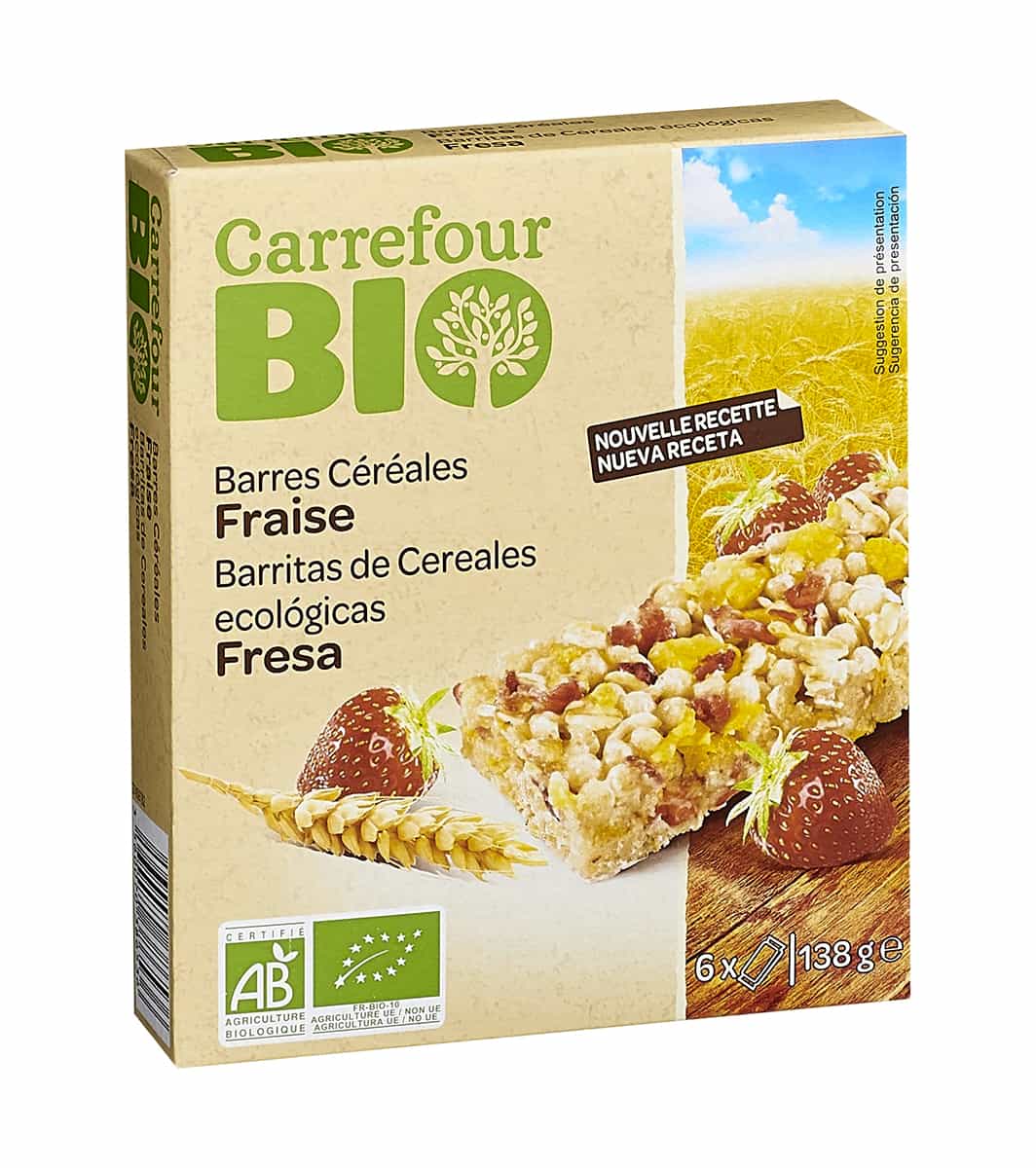 Barres céréales chocolat 200g - Carrefour Maroc