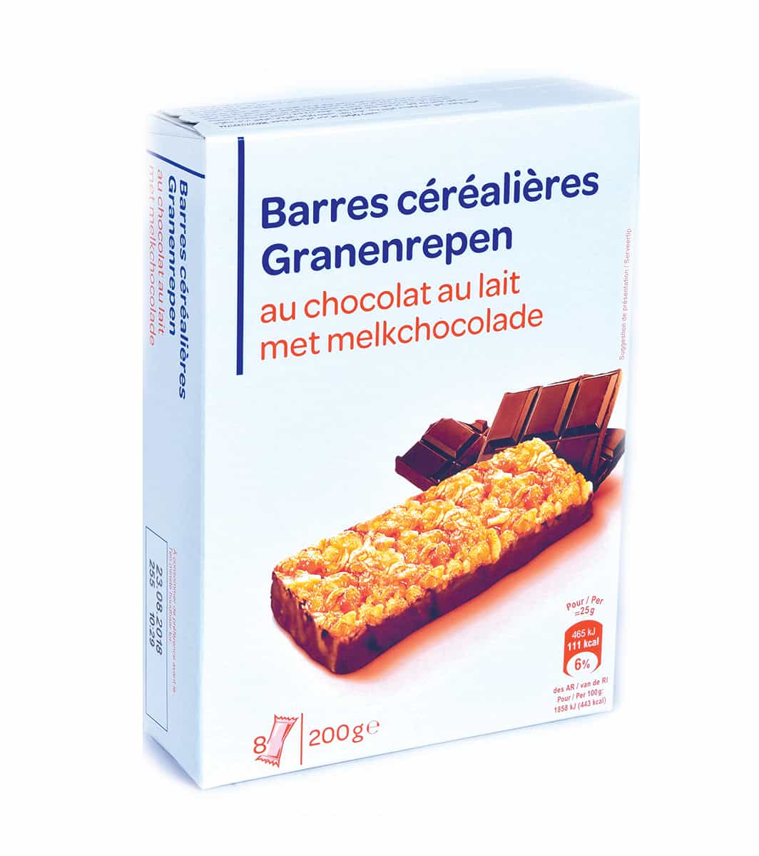 Barres céréales chocolat 200g - Carrefour Maroc