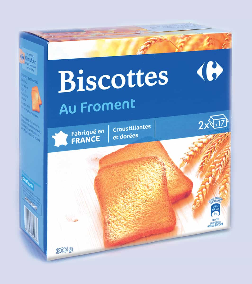 Biscottes normales 300g - Carrefour Maroc