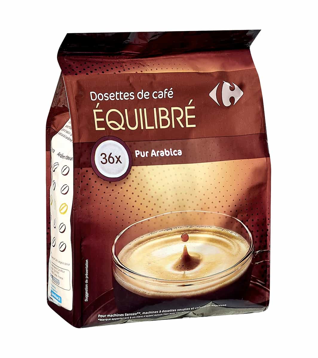 Dosettes de café équilibré pur arabica - Carrefour Maroc