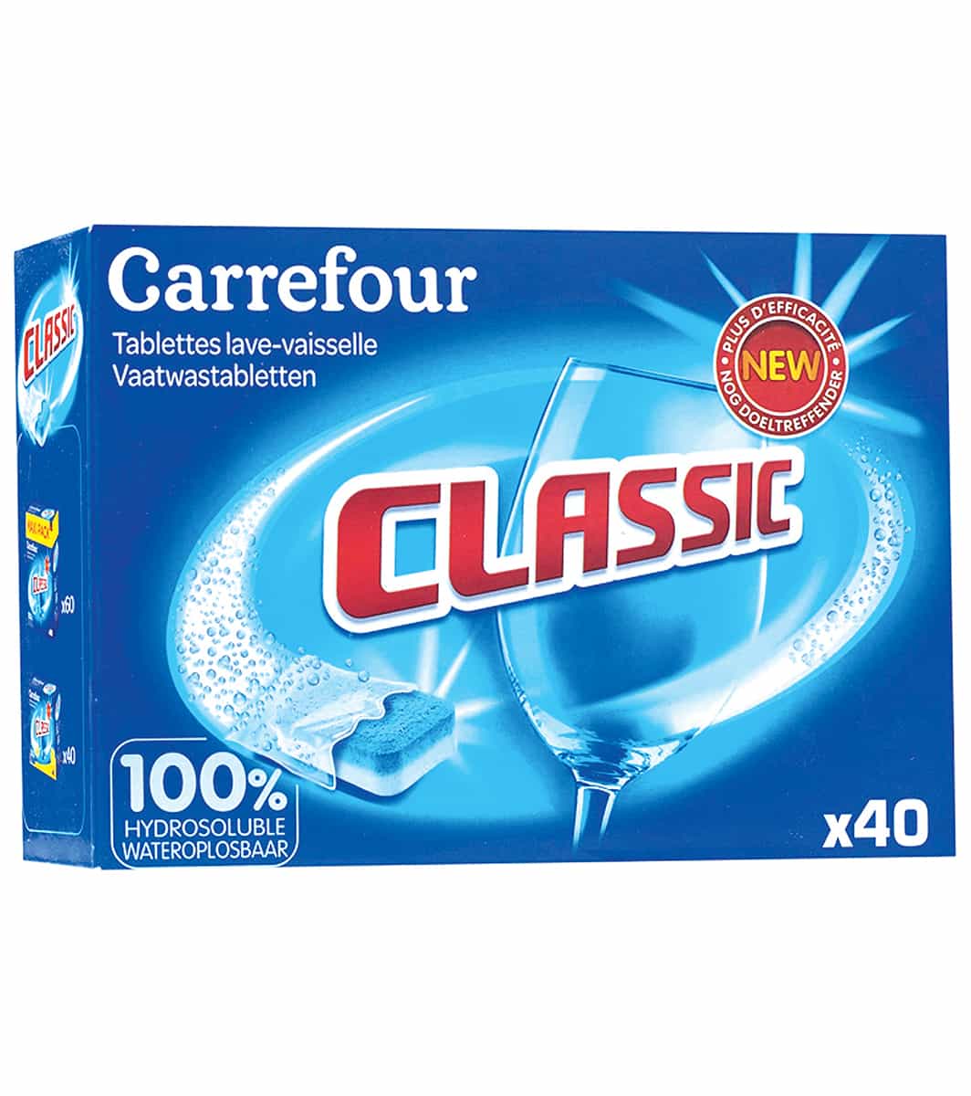 Tablettes lave-vaisselle x40 - Carrefour Maroc