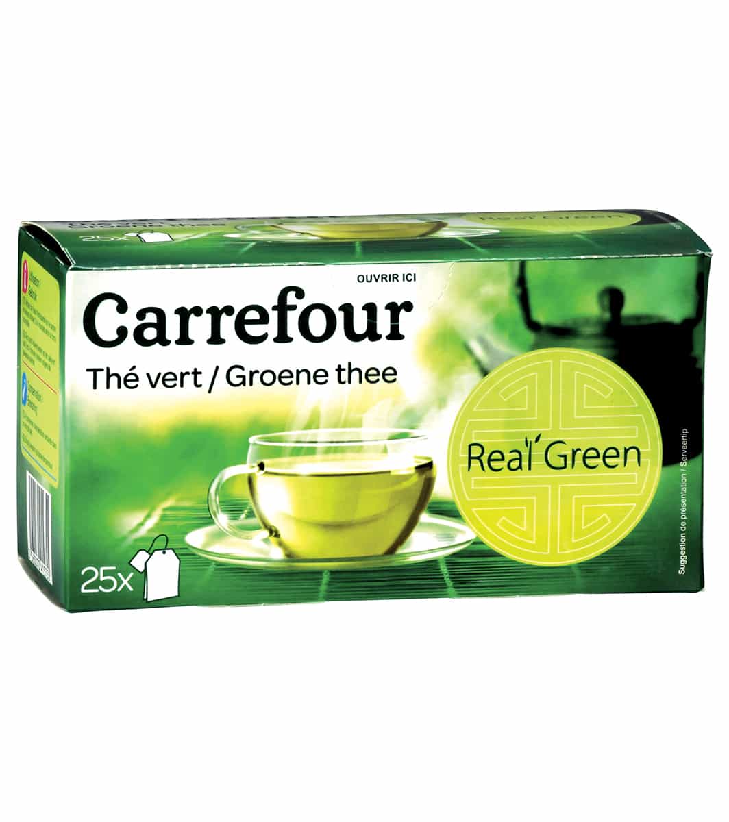Thé vert aromatisé - Carrefour Maroc
