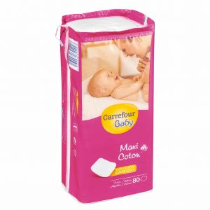Coton pour bébé Carrés Sensitive CARREFOUR BABY